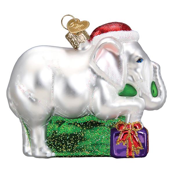 White Elephant Ornament - themonogram manor 