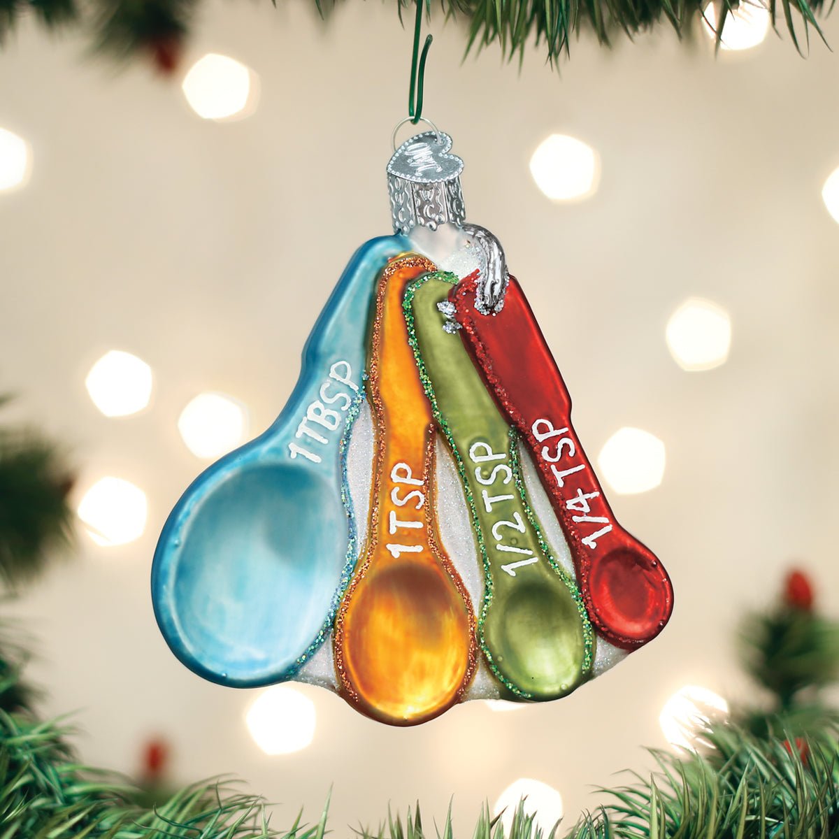 Measuring Spoons Ornament - #themonogram manor #