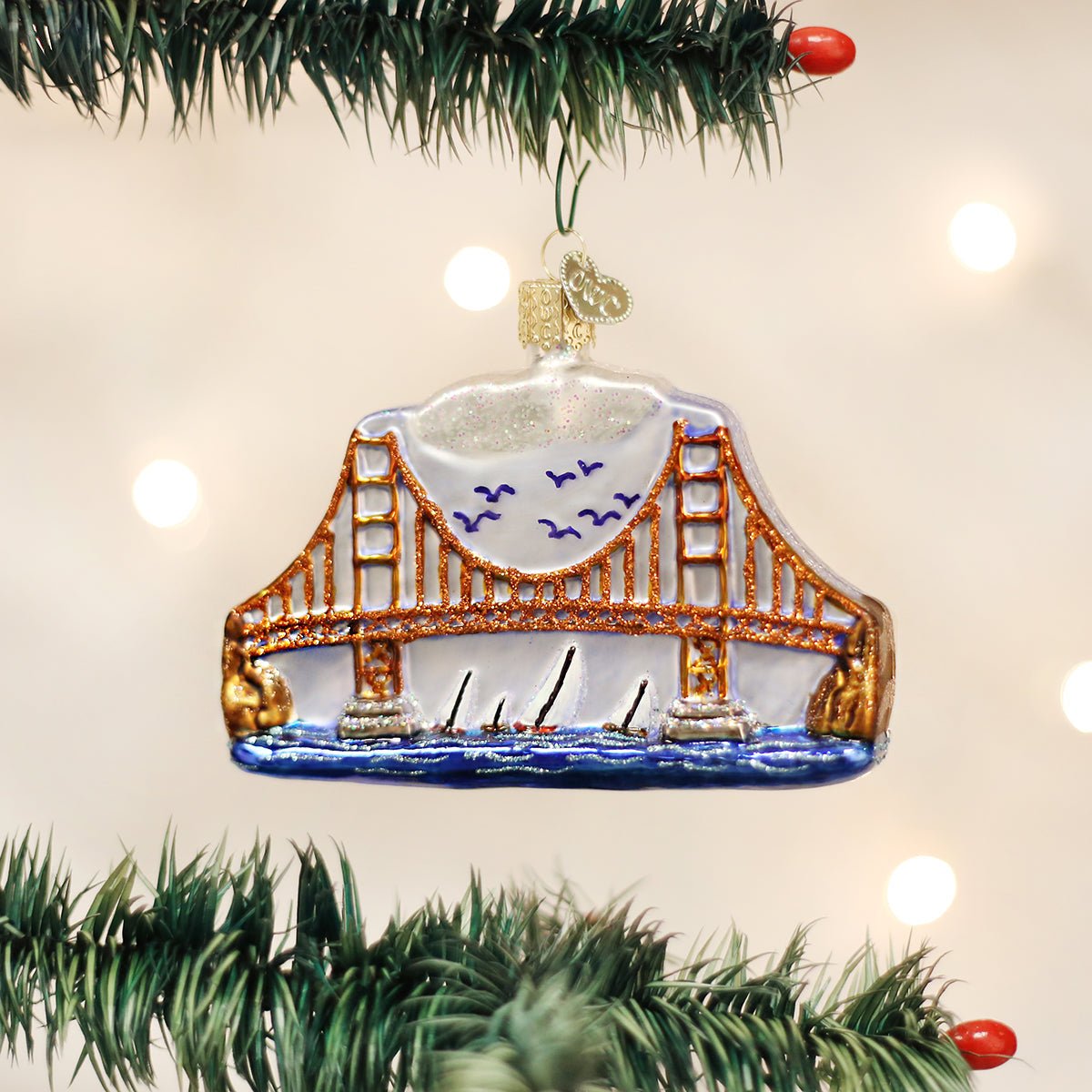 Golden Gate Bridge Ornament - themonogram manor 