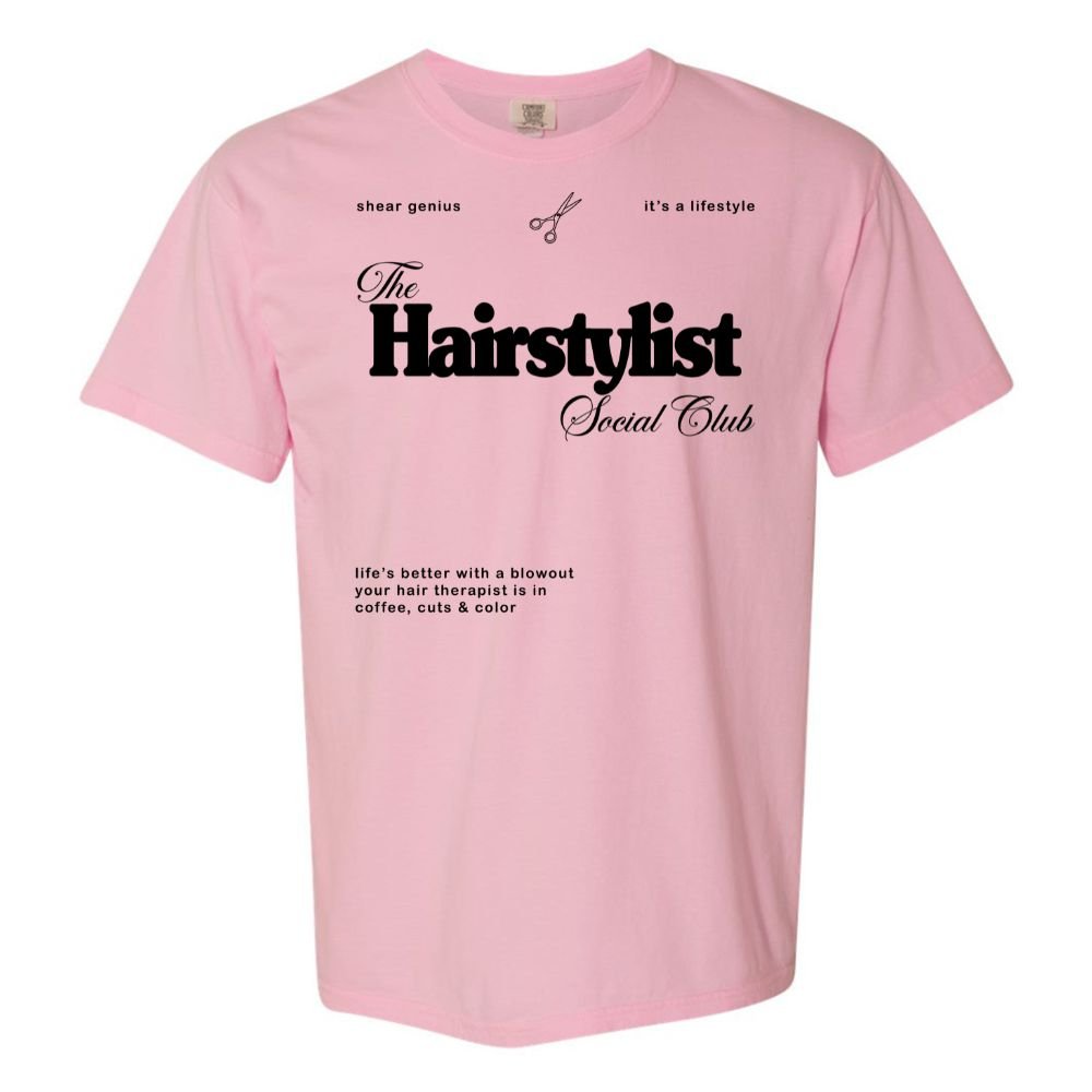 'Hairstylist Social Club' T-Shirt - themonogram manor 