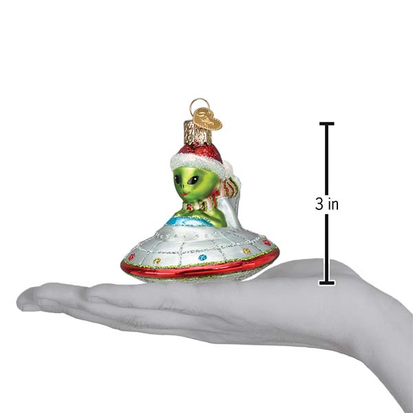 Christmas UFO Ornament - #themonogram manor #