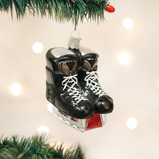 Hockey Skates Ornament - themonogram manor 