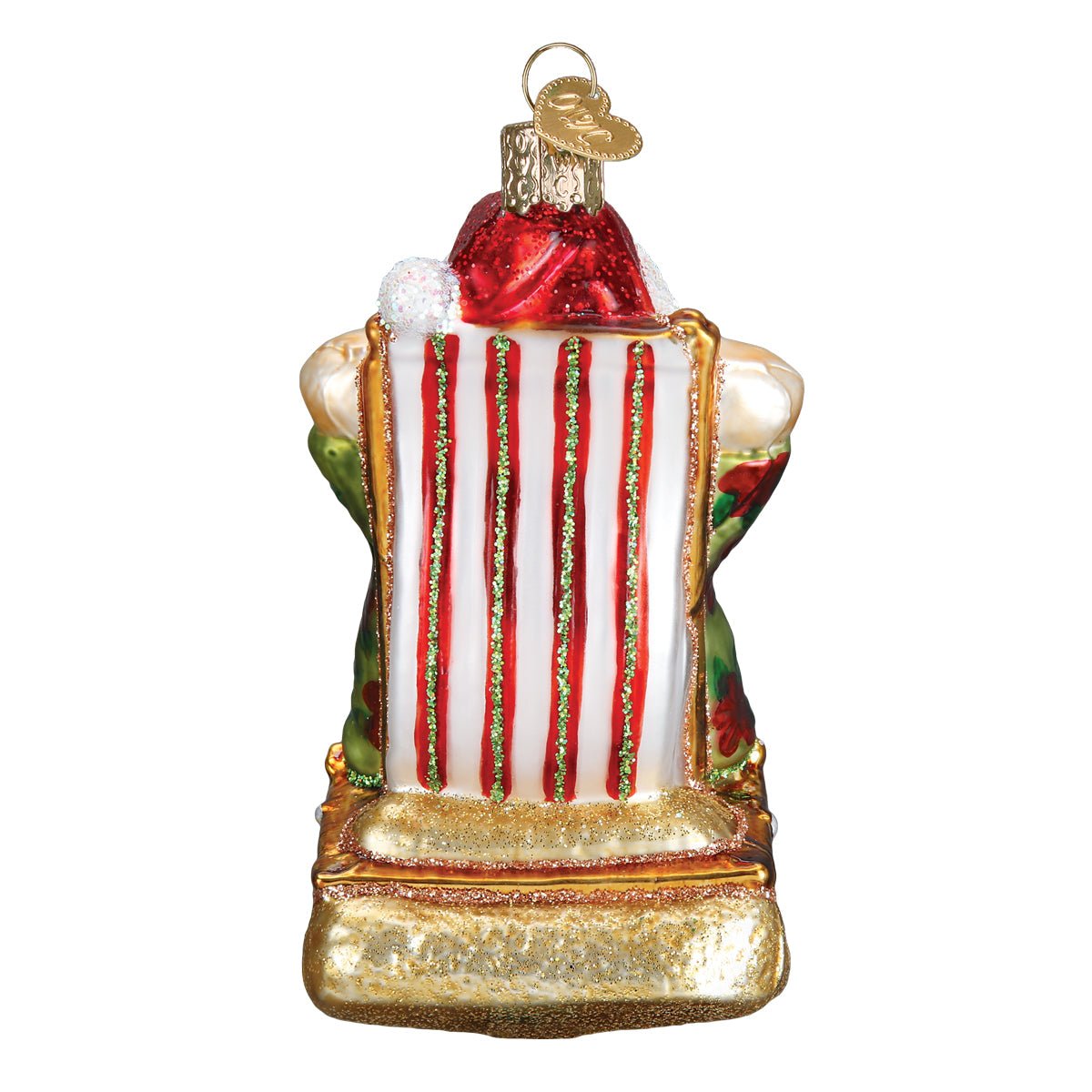 Sunning Santa Ornament - themonogram manor 
