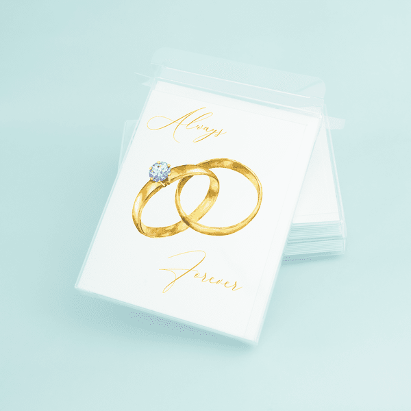 Wedding Rings "Always & Forever" - themonogram manor 