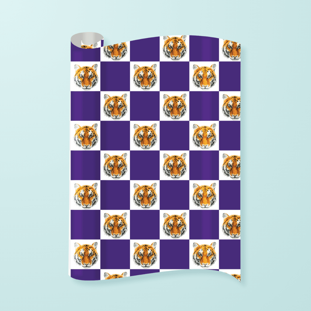 Tiger Gift Wrap - themonogram manor 