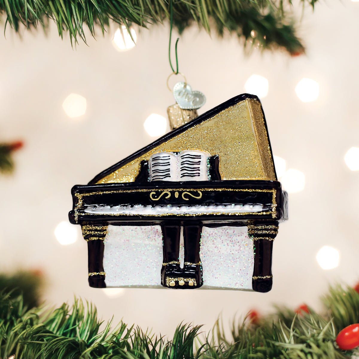 Baby Grand Piano Ornament - themonogram manor 