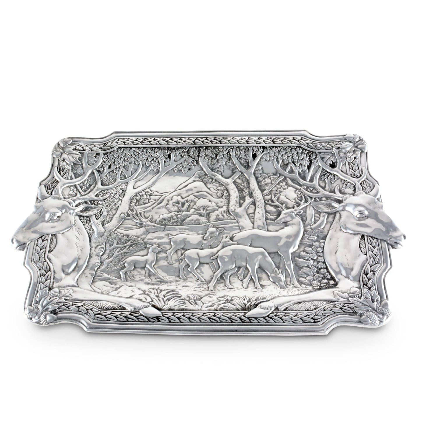 Elk Herd Oblong Tray - themonogram manor 