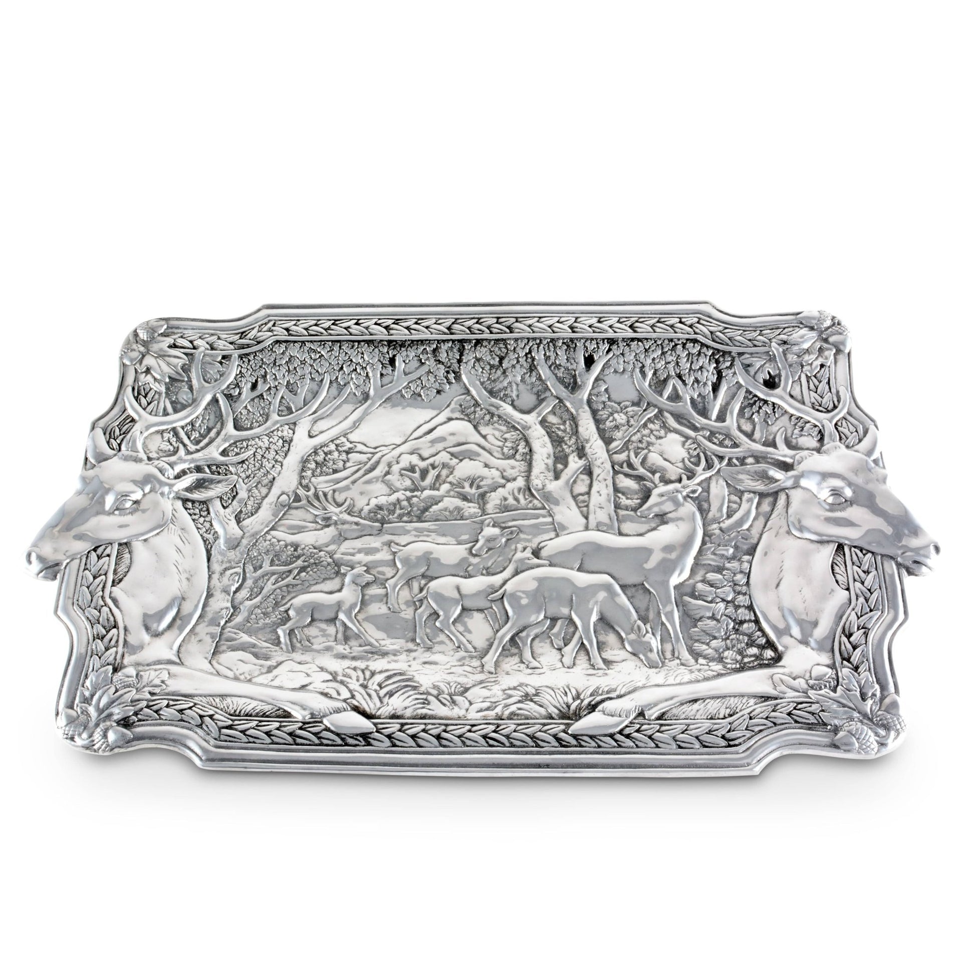 Elk Herd Oblong Tray - themonogram manor 