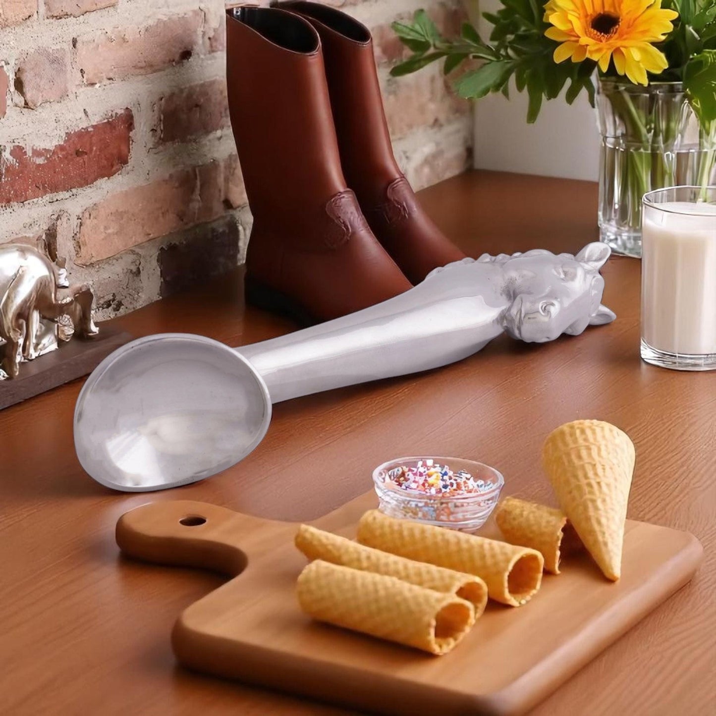 Horse Ice Cream Scoop - themonogram manor 