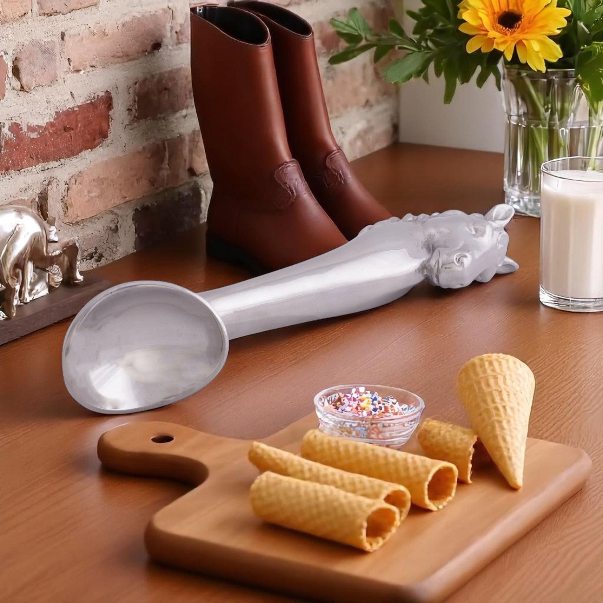 Horse Ice Cream Scoop - themonogram manor 