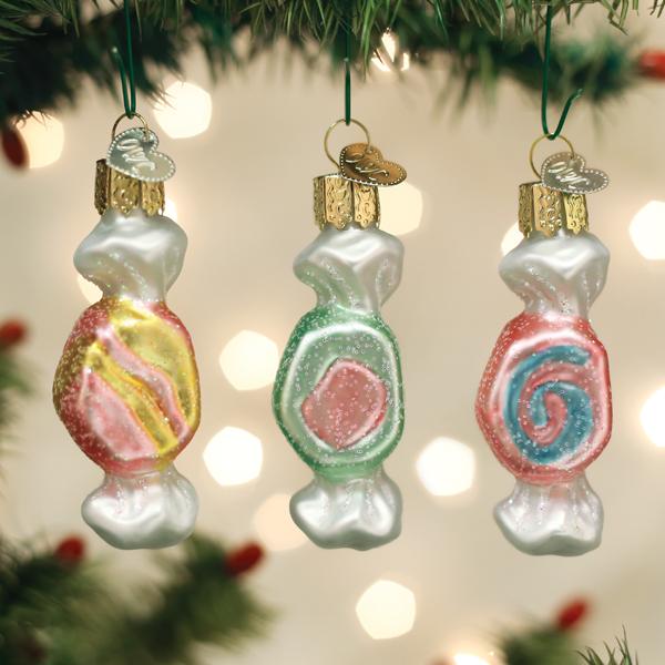 Salt Water Taffy Set (3pc) Ornament - themonogram manor 