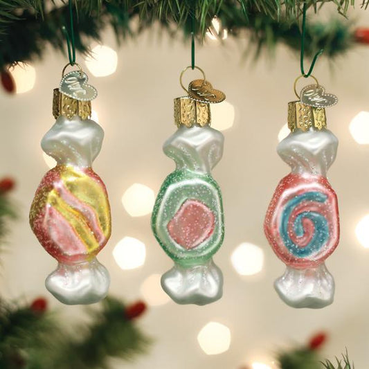 Salt Water Taffy Set (3pc) Ornament - themonogram manor 