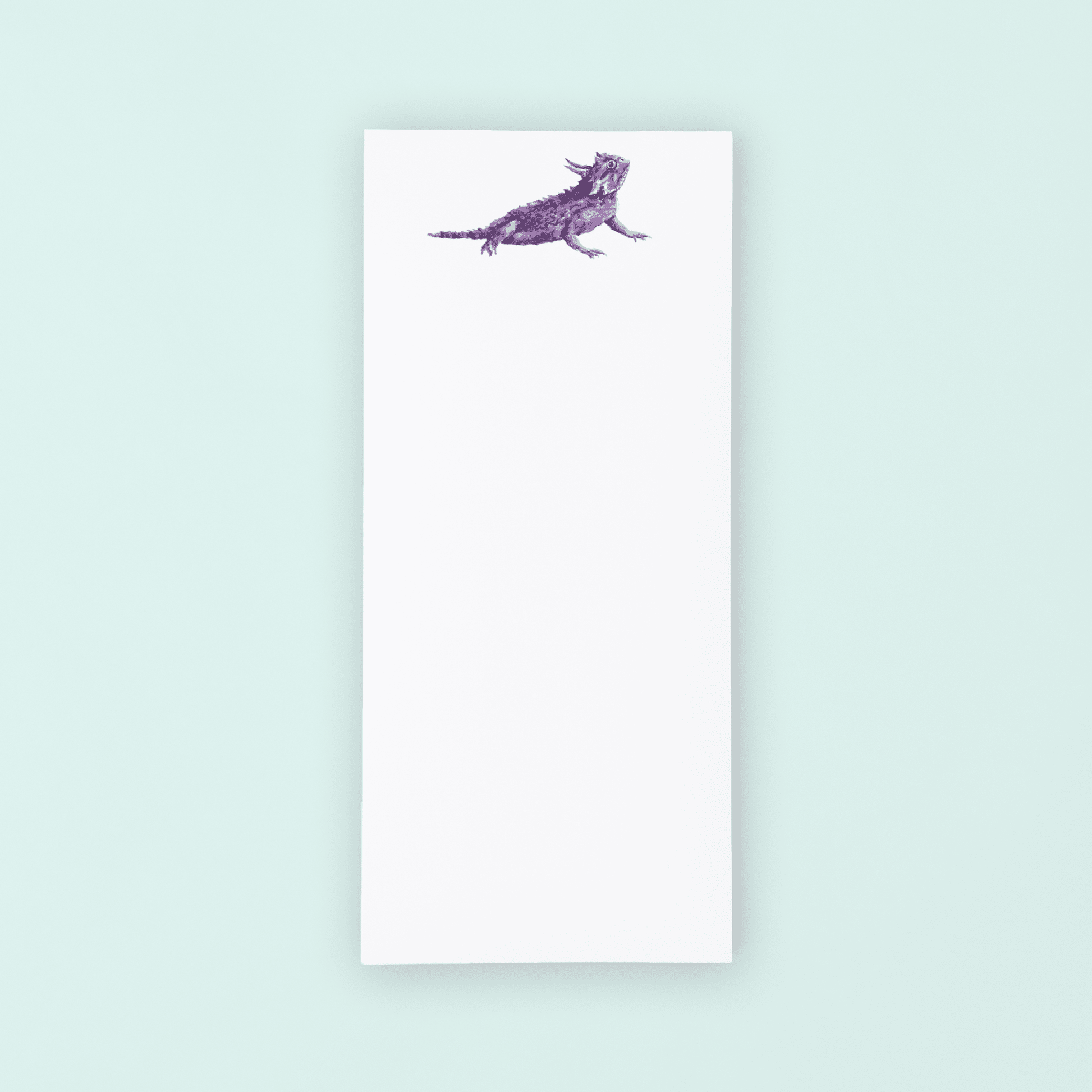 Purple Horned Frog Lists Pad - themonogram manor 
