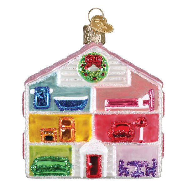 Lovely Doll House Ornament - themonogram manor 