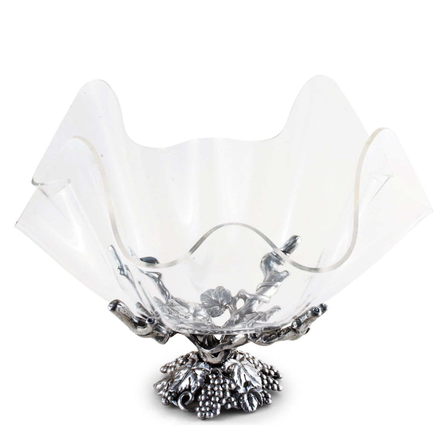 Grapevine Stand Acrylic Bowl 14 - themonogram manor 