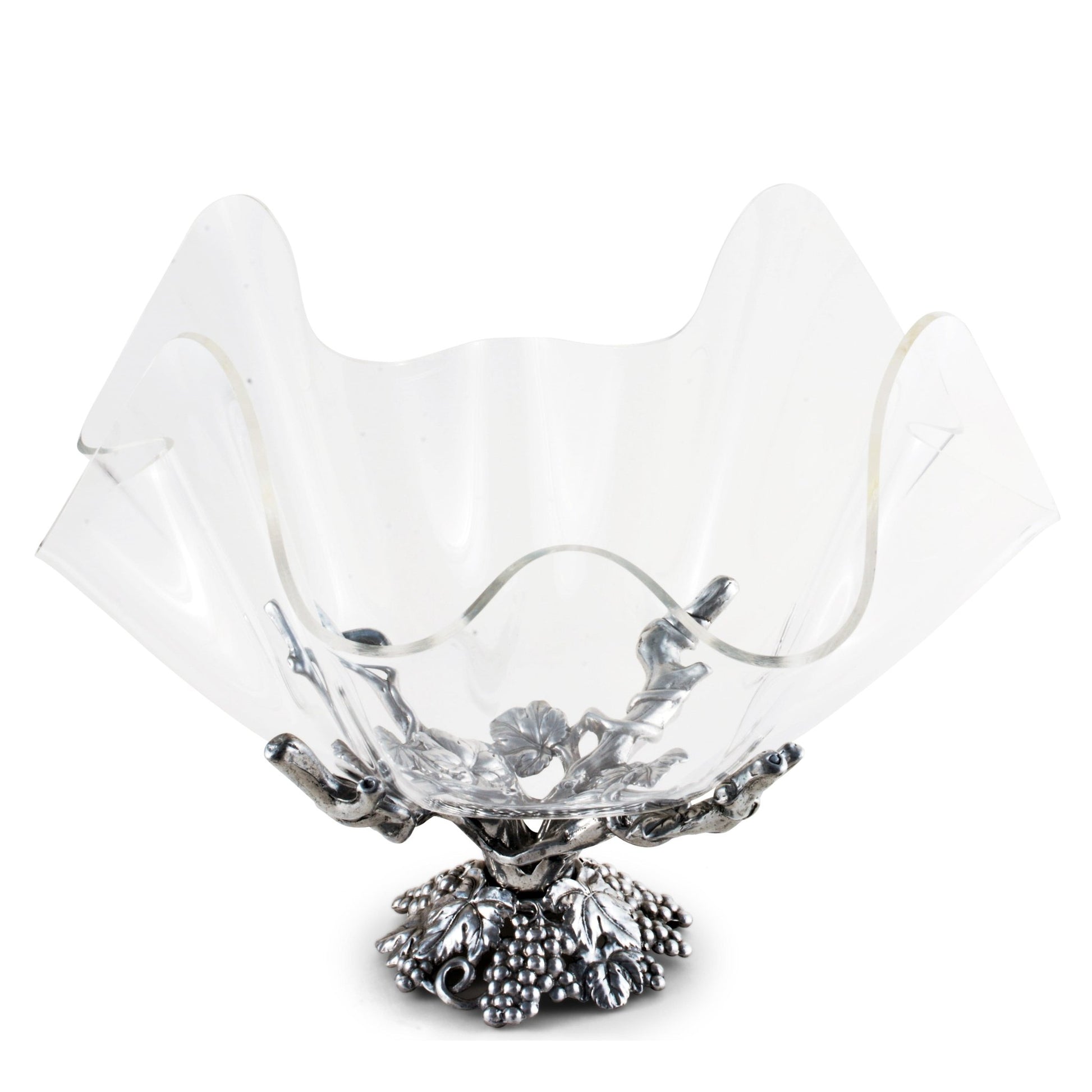 Grapevine Stand Acrylic Bowl 14 - themonogram manor 
