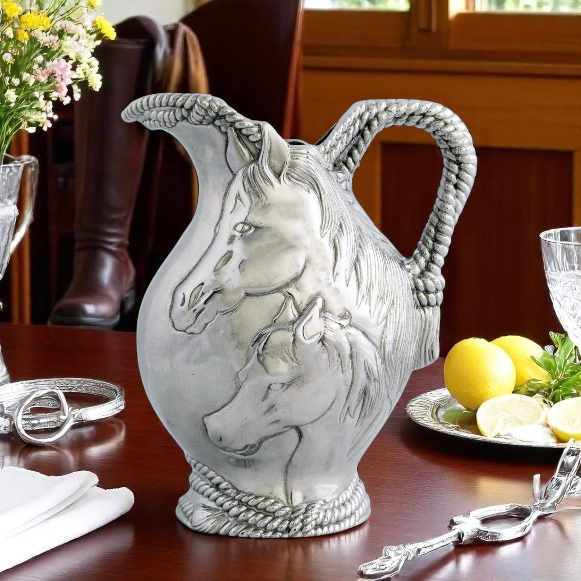 Horse and Rope Pitcher - themonogram manor 