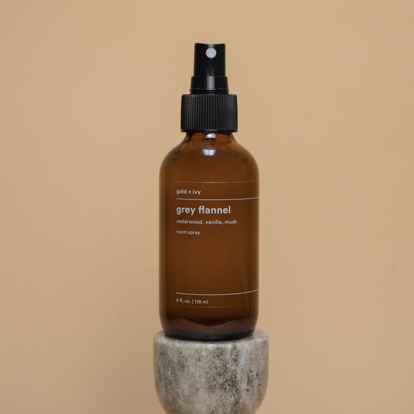 grey flannel room + linen spray - themonogram manor 