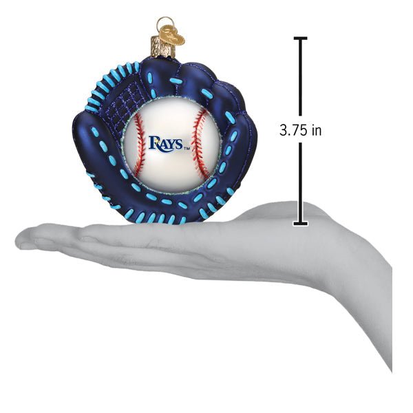 Rays Baseball Mitt Ornament - themonogram manor 