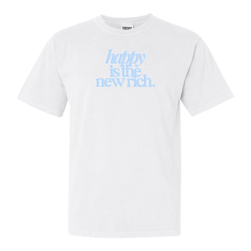 PUFF 'Happy Is The New Rich' T-Shirt - themonogram manor 