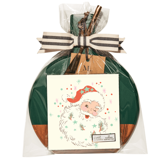 9.75" x 8" Board Gift Kit: Vintage Santa - themonogram manor 