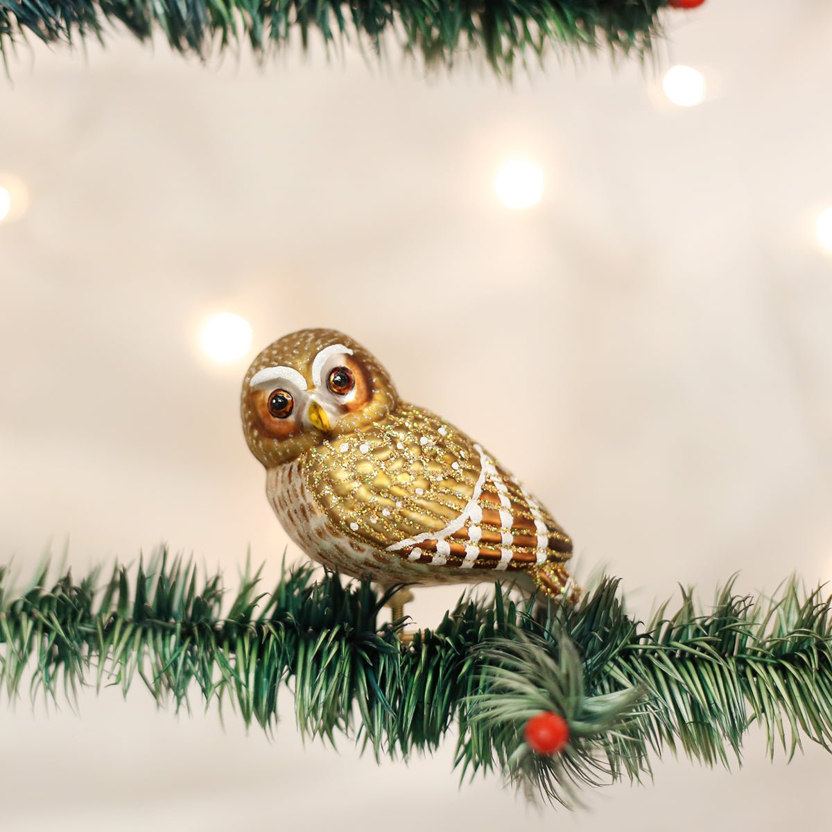 Pygmy Owl Ornament - themonogram manor 
