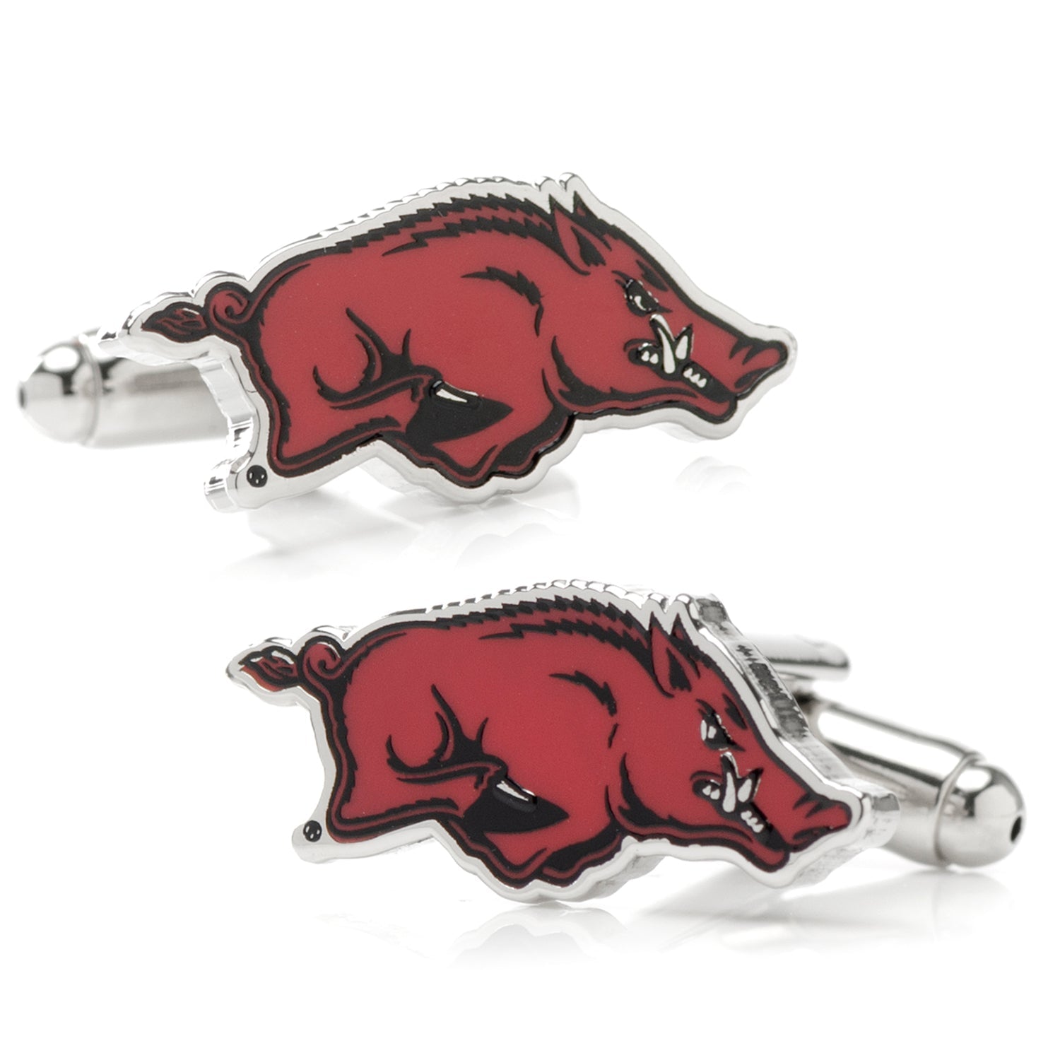NCAA University of Arkansas Razorback Cufflinks - themonogram manor 