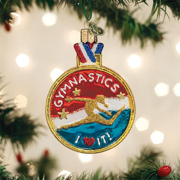 Gymnastics Ornament - #themonogram manor #