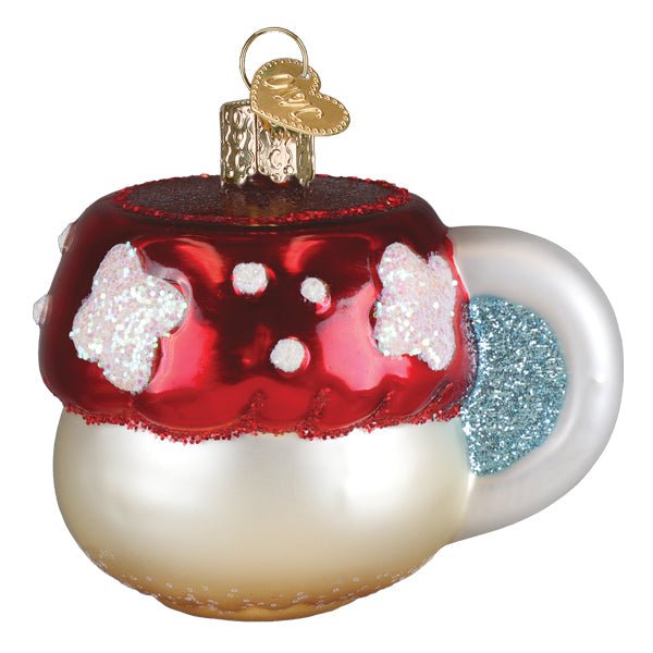 Mushroom Coffee Ornament - #themonogram manor #