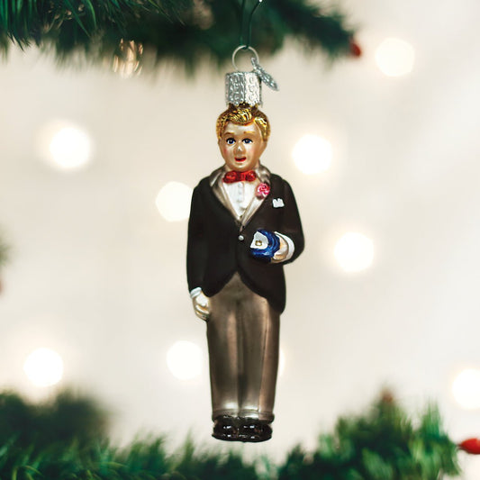 Groom - Blonde Ornament - themonogram manor 