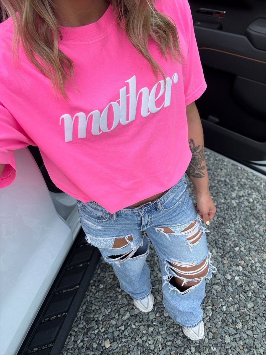 PUFF 'Simply Mother' T-Shirt - themonogram manor 