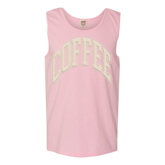 'Coffee' PUFF Tank Top - themonogram manor 