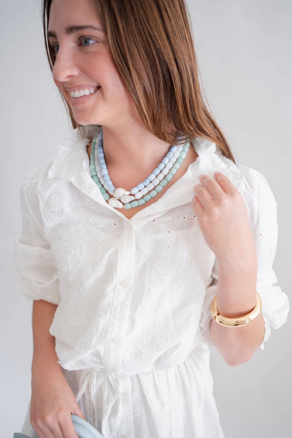 Penny Necklace - WS - themonogram manor 