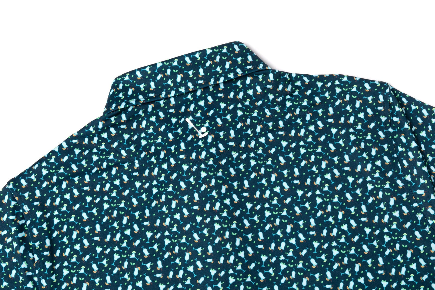 Cocktail Hour Men's Polo - themonogram manor 