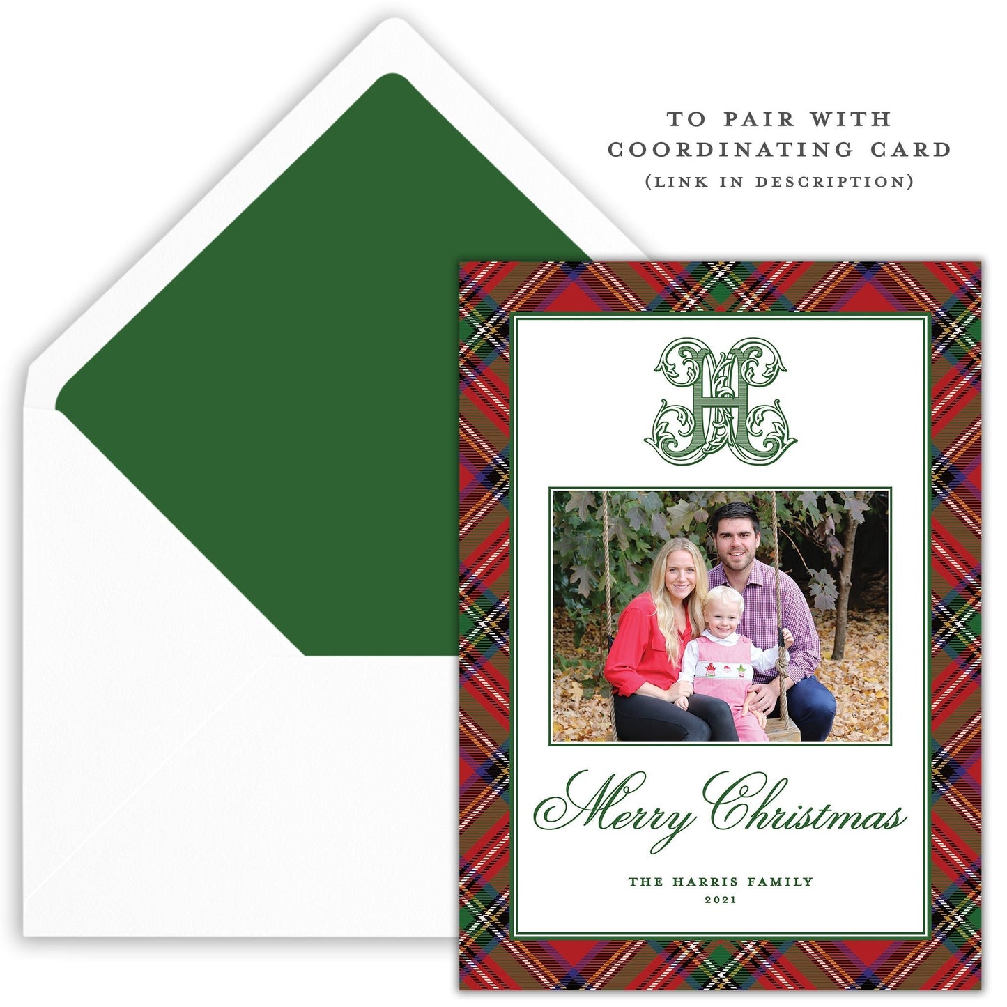 christmas tartan placemats - themonogram manor 