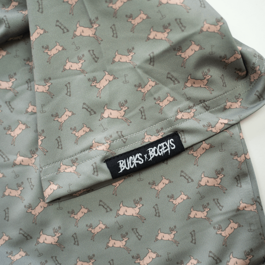 "Bows & Bucks" Golf Polo - themonogram manor 