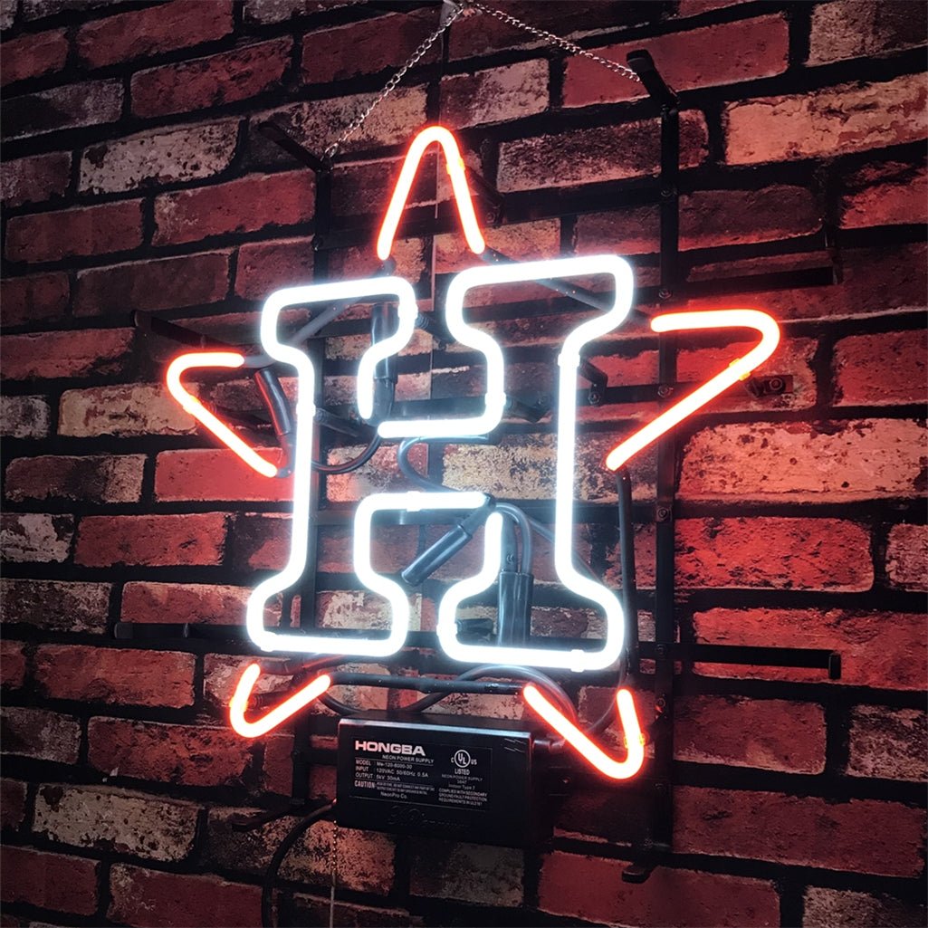 Houston Astros Neon Sign Light - themonogram manor 