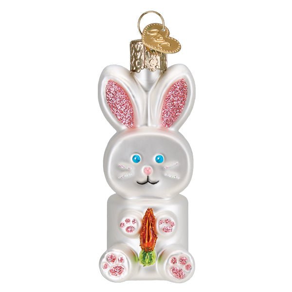 Marshmallow Bunny Ornament - #themonogram manor #