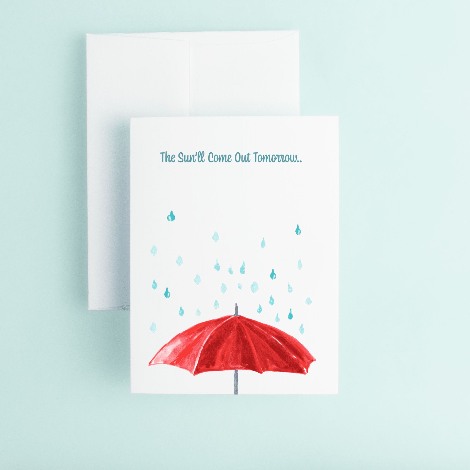 Umbrella "Sun'll Come Out Tomorrow" - themonogram manor 