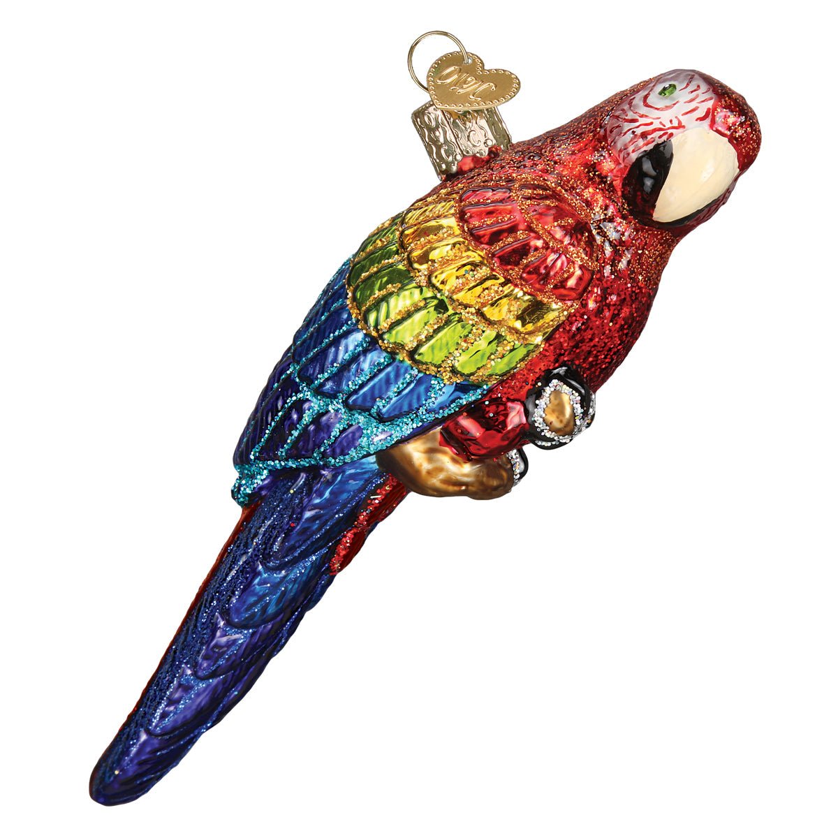 Tropical Parrot Ornament - themonogram manor 