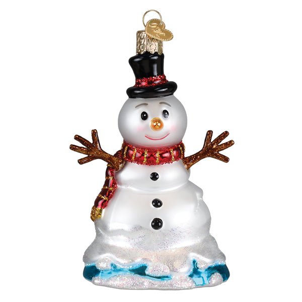 Mr. Melting Snowman Ornament - themonogram manor 
