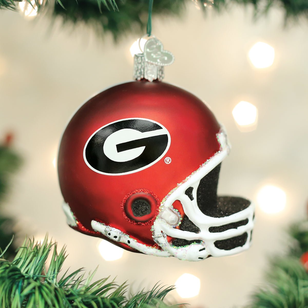 Georgia Helmet Ornament - themonogram manor 