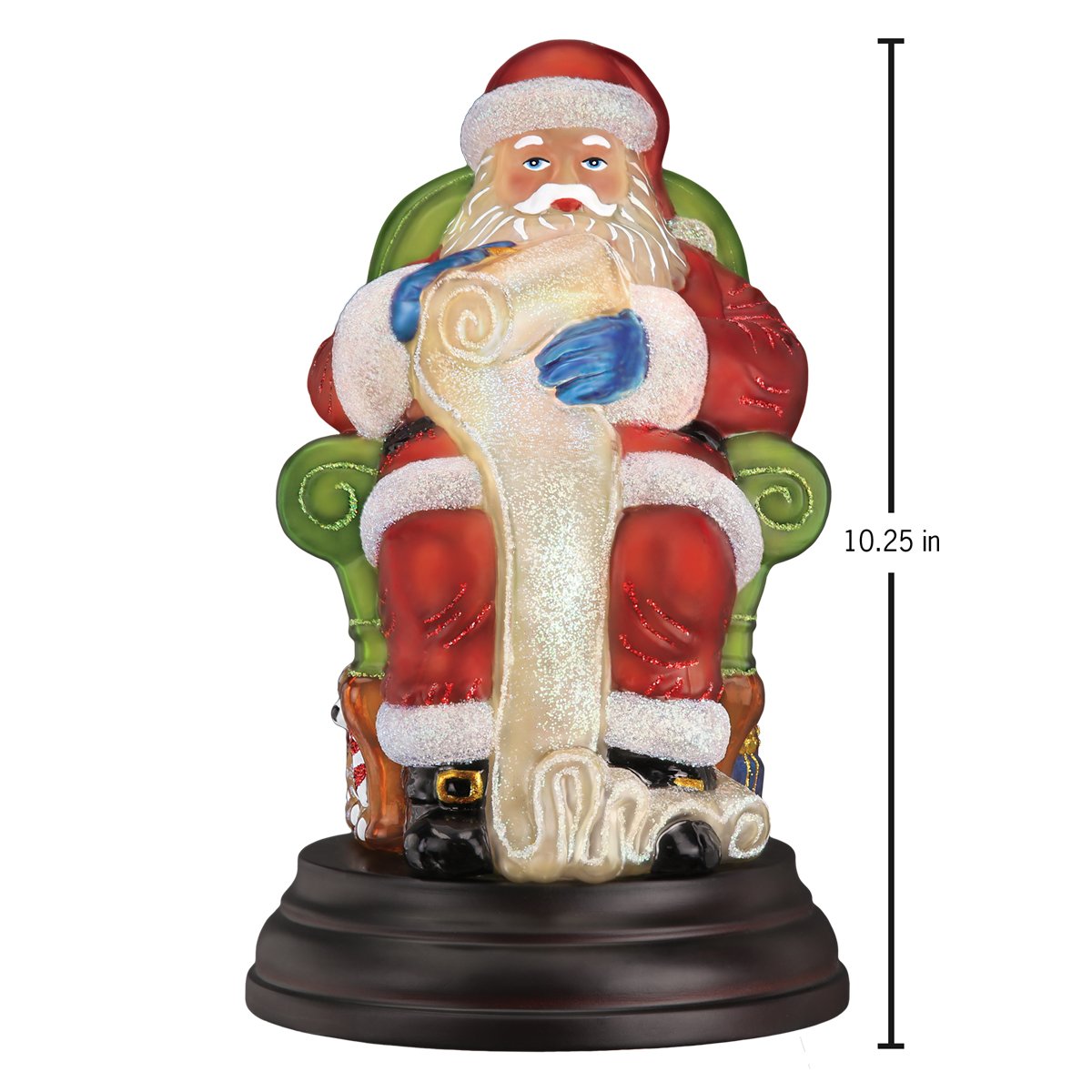 Santa Checking His List Light - themonogram manor 