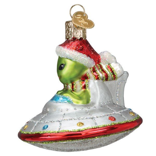 Christmas UFO Ornament - #themonogram manor #
