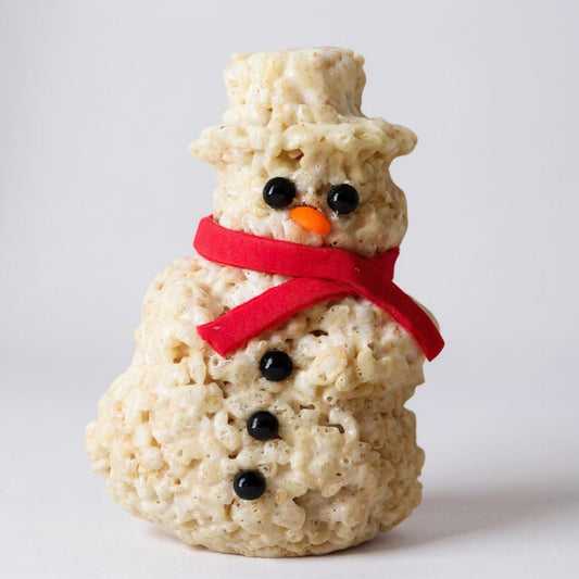Snowman Rice Crispie Treats - themonogram manor 