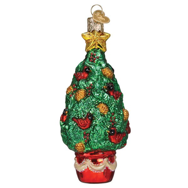 Cardinal Christmas Tree Ornament - themonogram manor 