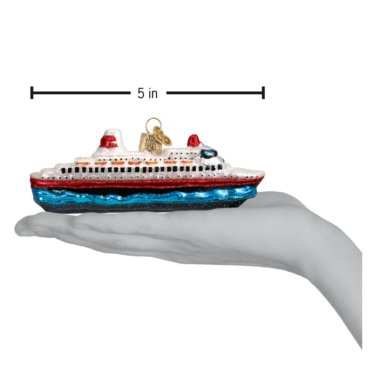 Cruise Ship Ornament - themonogram manor 