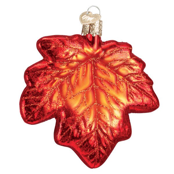 Red Maple Leaf Ornament - themonogram manor 