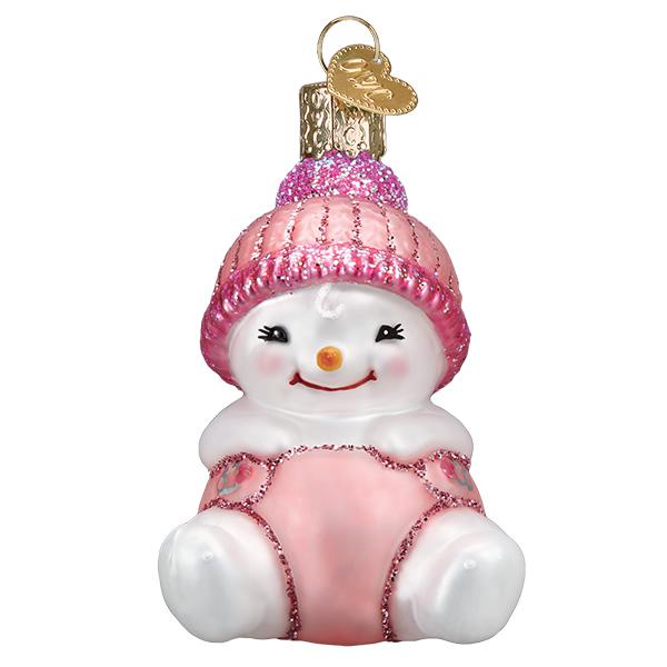 Snow Baby Girl Ornament - themonogram manor 