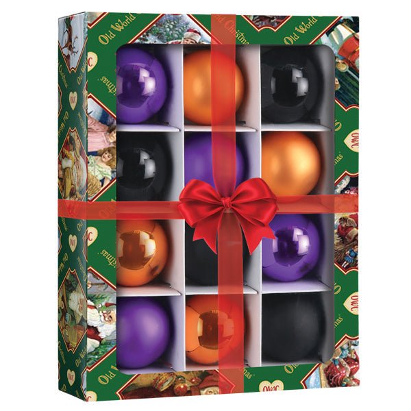 Halloween Balls - 1.5" 12 Count Ornament - themonogram manor 